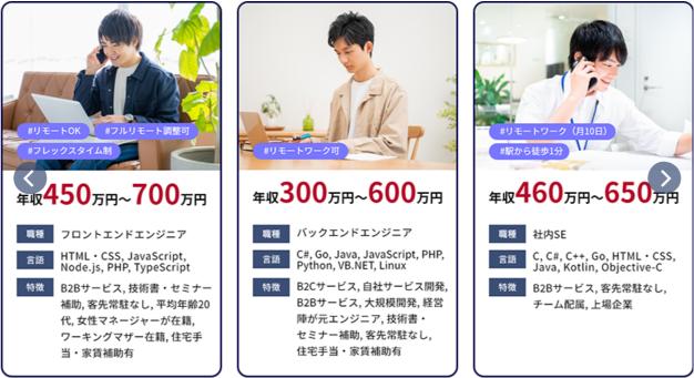 Direct typeのメリット